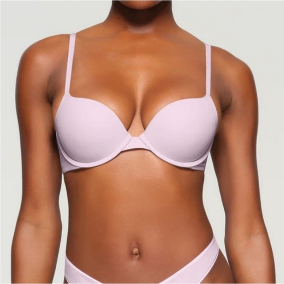 Skims Fits Everybody T-Shirt Demi Bra In Cherry Blossom NWT‎ 42H - Picture 6 of 6